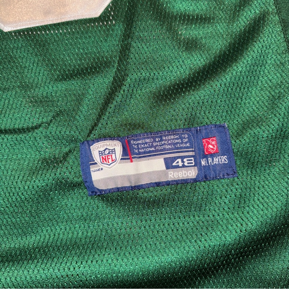 Reebok On Field New York Jets Tim Tebow #15 Authentic Jersey, Size 48, Green - Picture 3 of 3